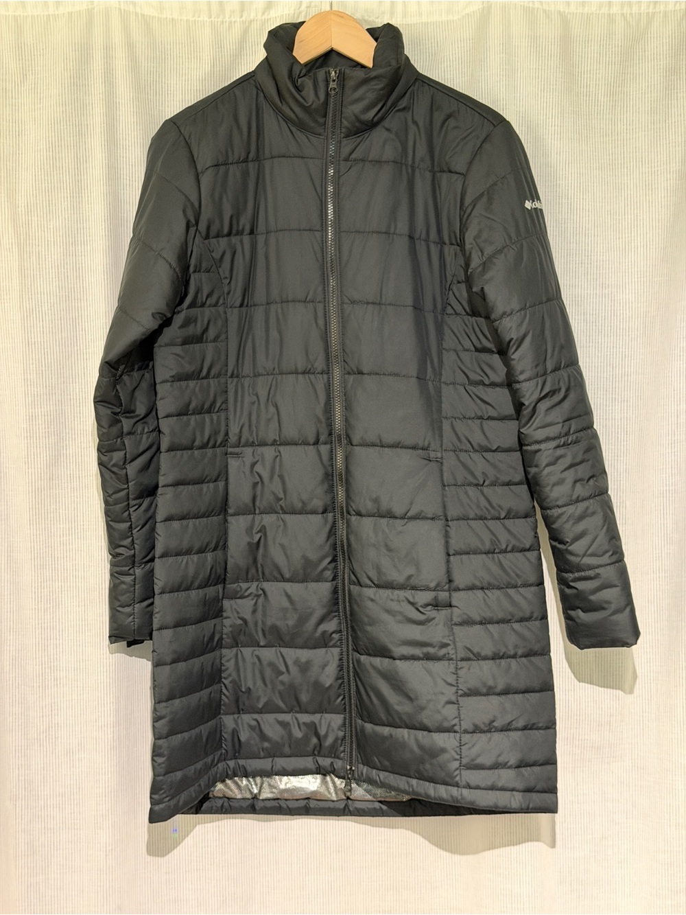 Columbia Women's Black Long Puffer Coat